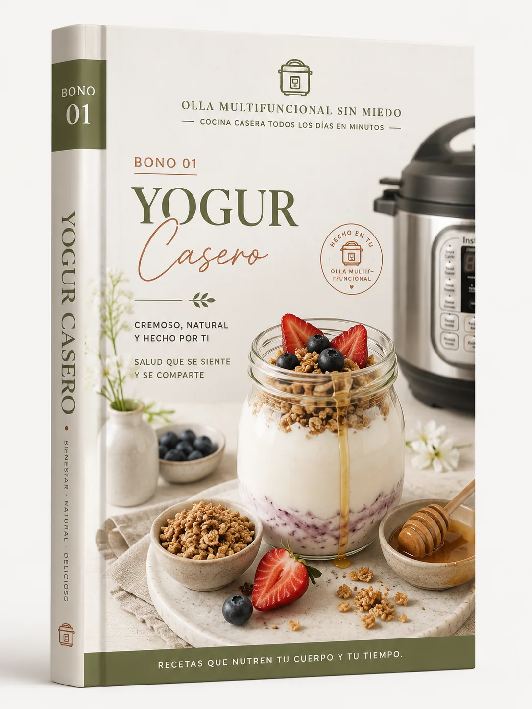 Bono 1: Yogur Casero — portada del recetario