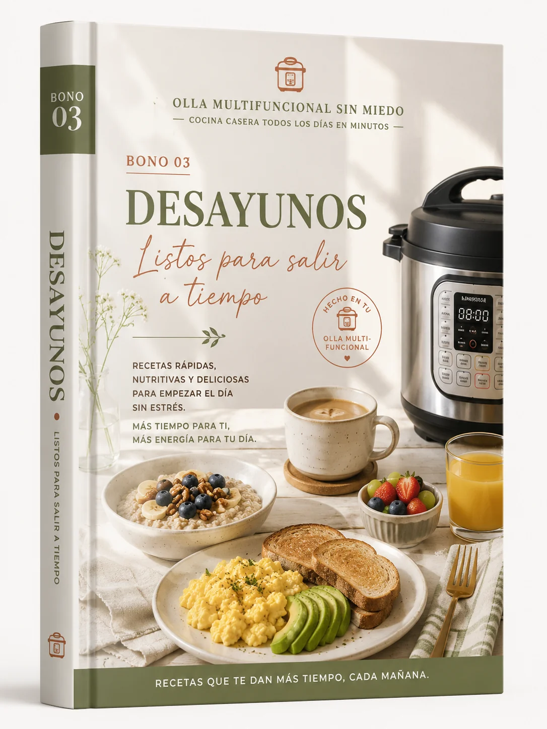 Bono 3: Desayunos Listos para Salir a Tiempo — portada del recetario