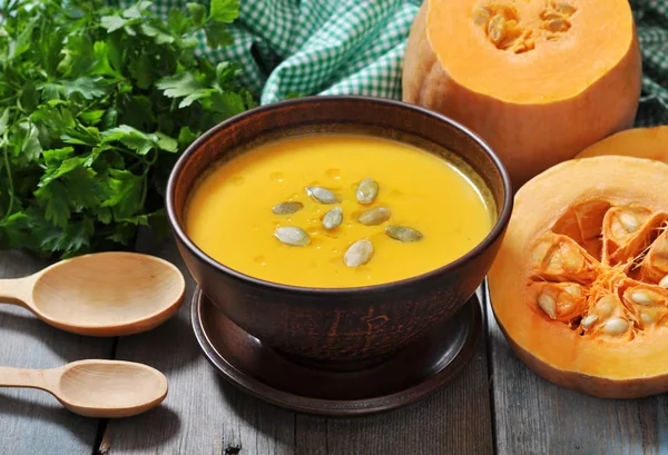 Crema de auyama (calabaza)